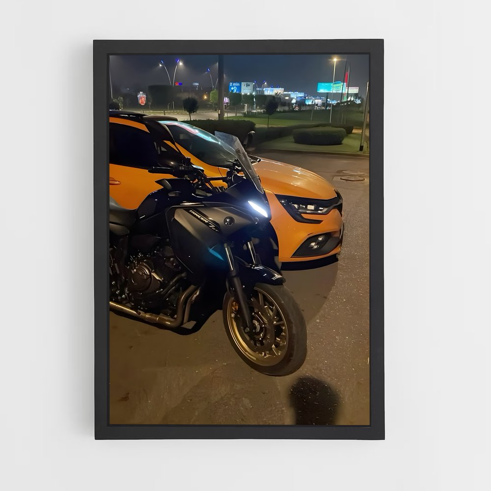 Poster Tracer captivant – affiche Yamaha (vue 2)